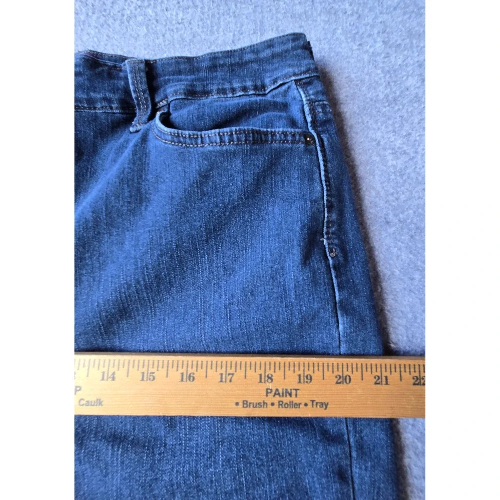 Gloria Vanderbilt Women's Jeans Amanda Slim Med Wash High Rise Size 18 (35x30)